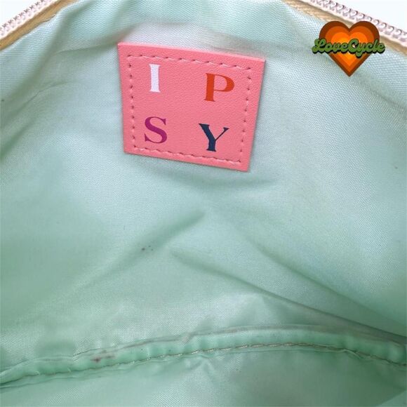 Women's Ipsy Gold Woven & Holographic Silver Mini Clutch Bundle – 2 Piece Set - Picture 7 of 8